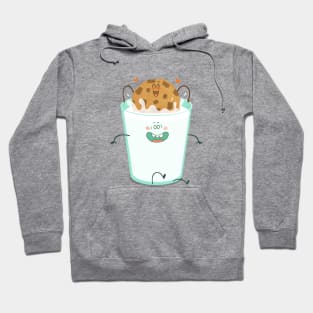 Cookie and Milk in Love Hoodie